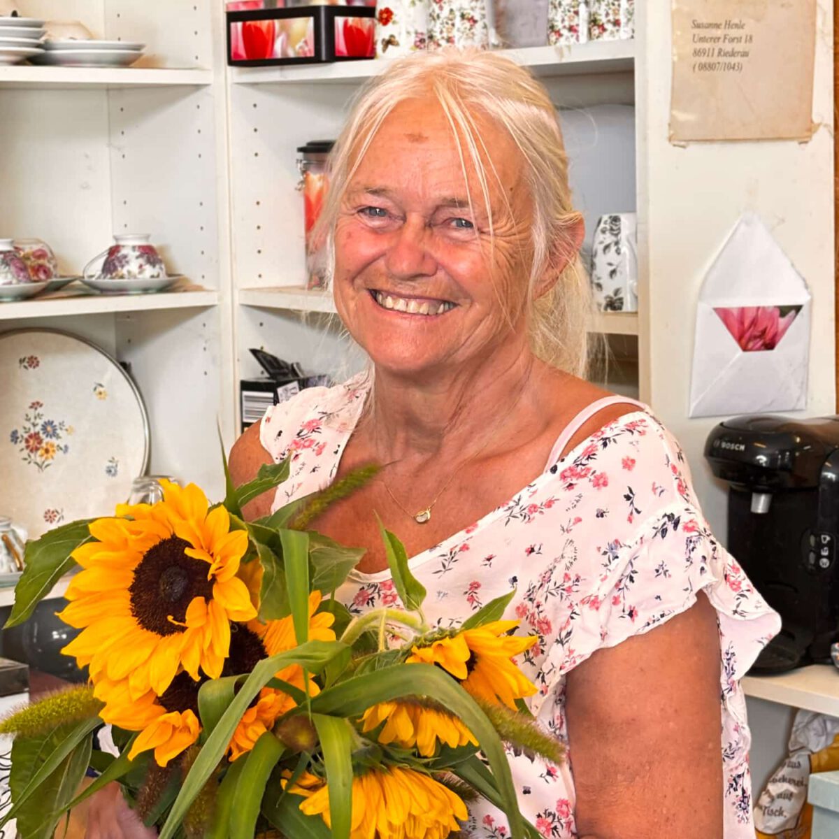 Susanne Henle, Blumen u. Kuchen